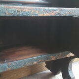 Ancient barber mirror from Indonesia 36x50cm