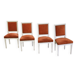 ensemble de 4 chaises - louis xvi