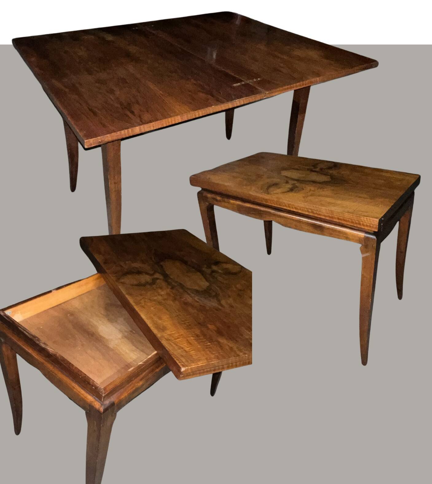 Portfolio table - Bridge - CIRCA 1930 - In varnished rosewood