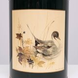 English Metal Waste Basked Bird lithograph 1960s