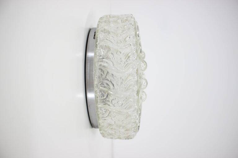 Midcentury Design Wall or Ceiling Lamp, Flush Mount, 1970s