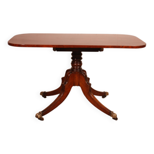 Console anglaise en acajou