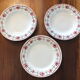 3 plates St Amand Céranord model Monique