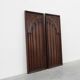 Large Carved Portuguese Oak Wall Panels, 1850s, Set of 2