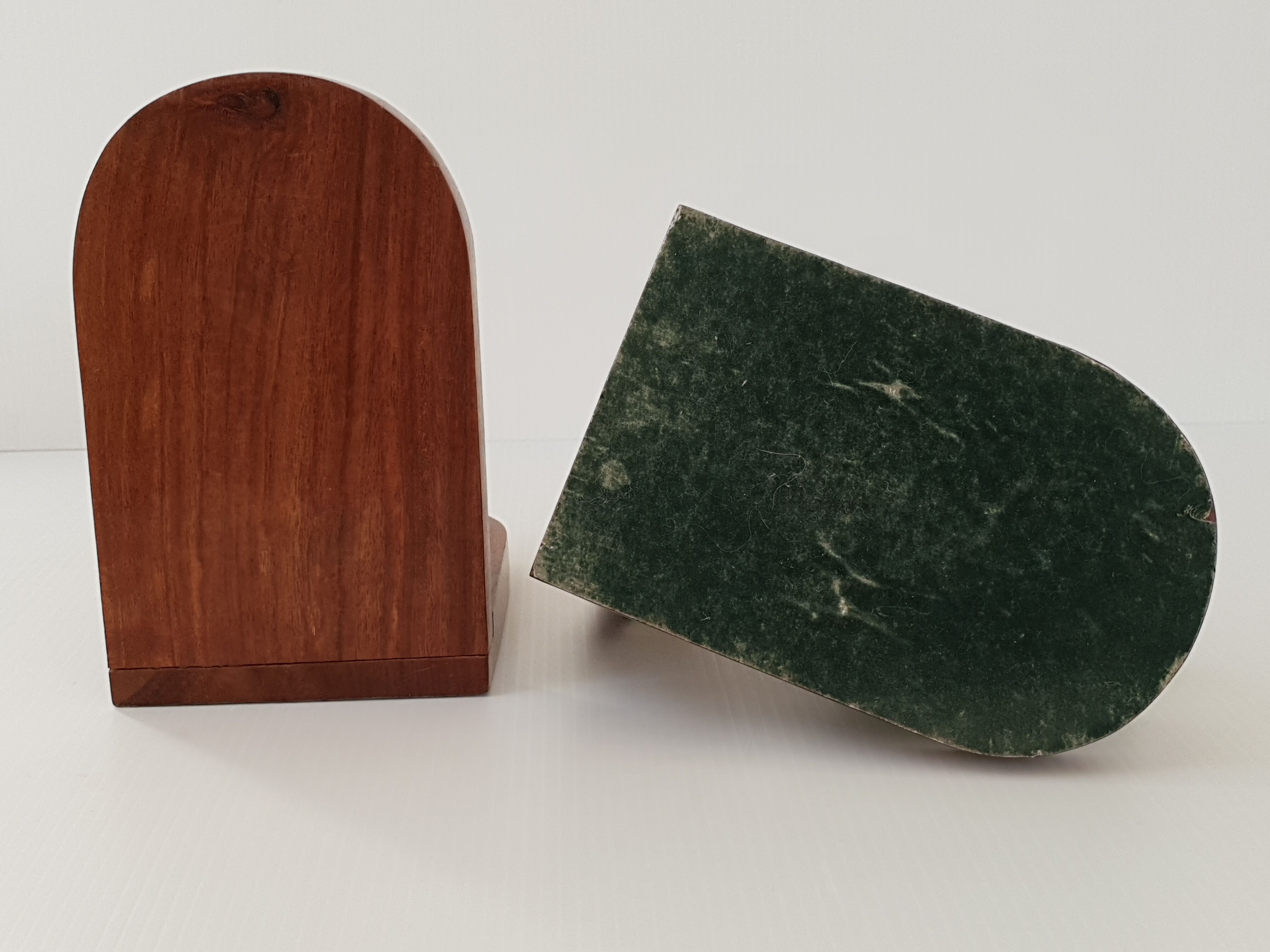 Pair of bookends vintage 1960 skids