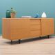 Ash sideboard, Danish design, 1990s, manufactured by Skovby
