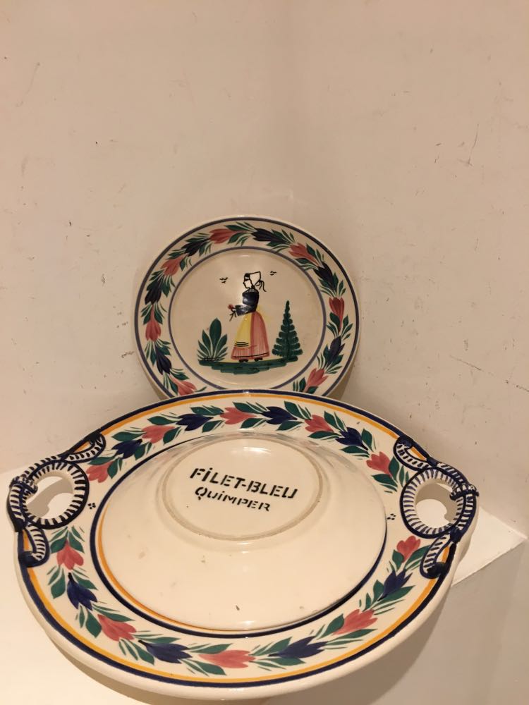 Quimper vintage plates