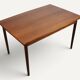 Extendable dining table in Scandinavian teak - 1960s