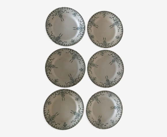 Assiettes en Porcelaine de Gien « Venise »