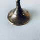 Twisted brass candle holder