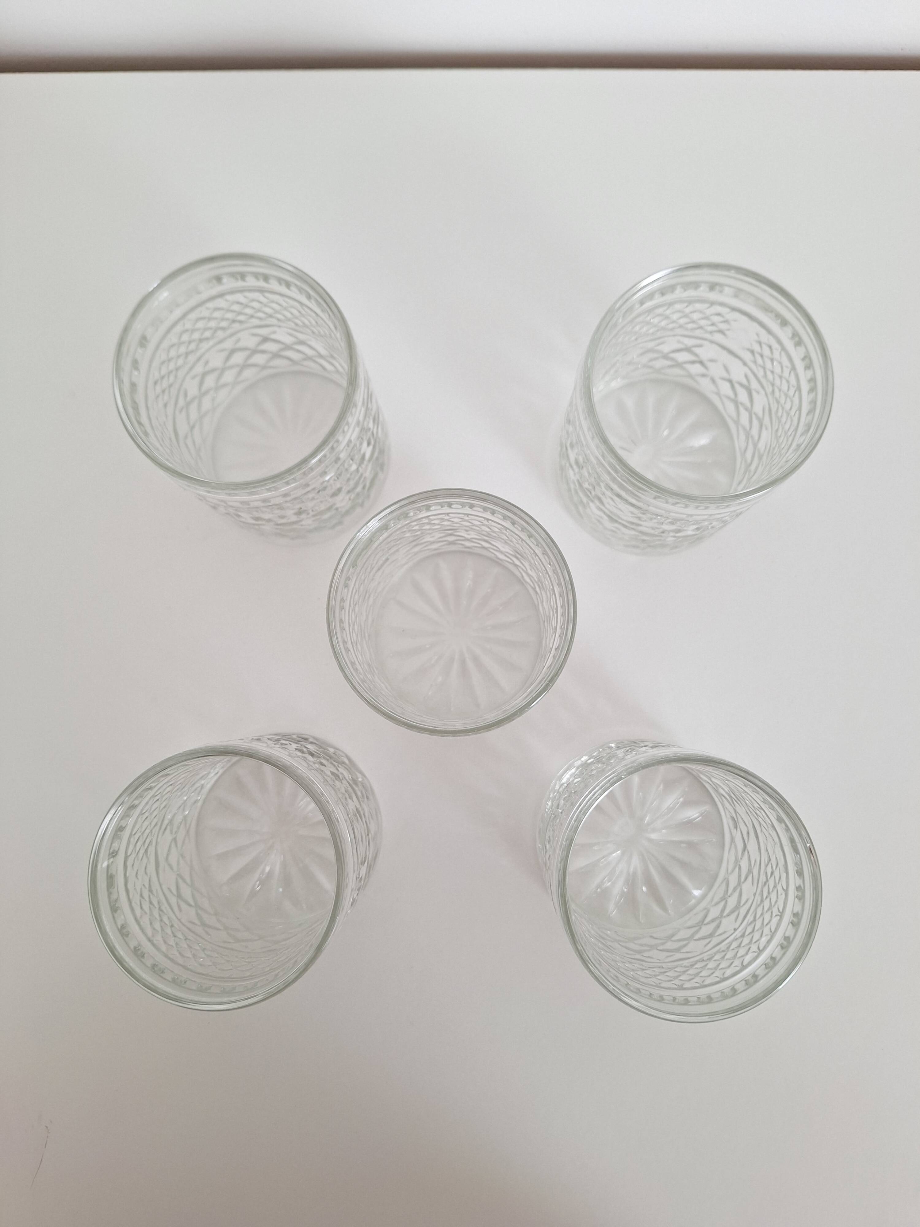 Vintage whiskey glasses