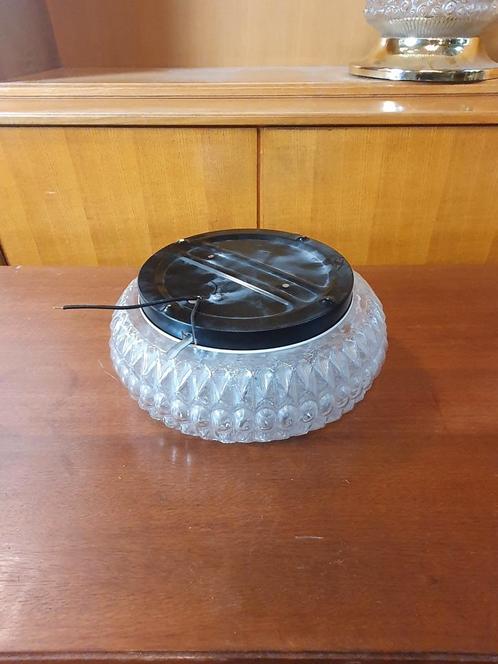 Cut glass ceiling lamp