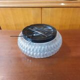 Cut glass ceiling lamp