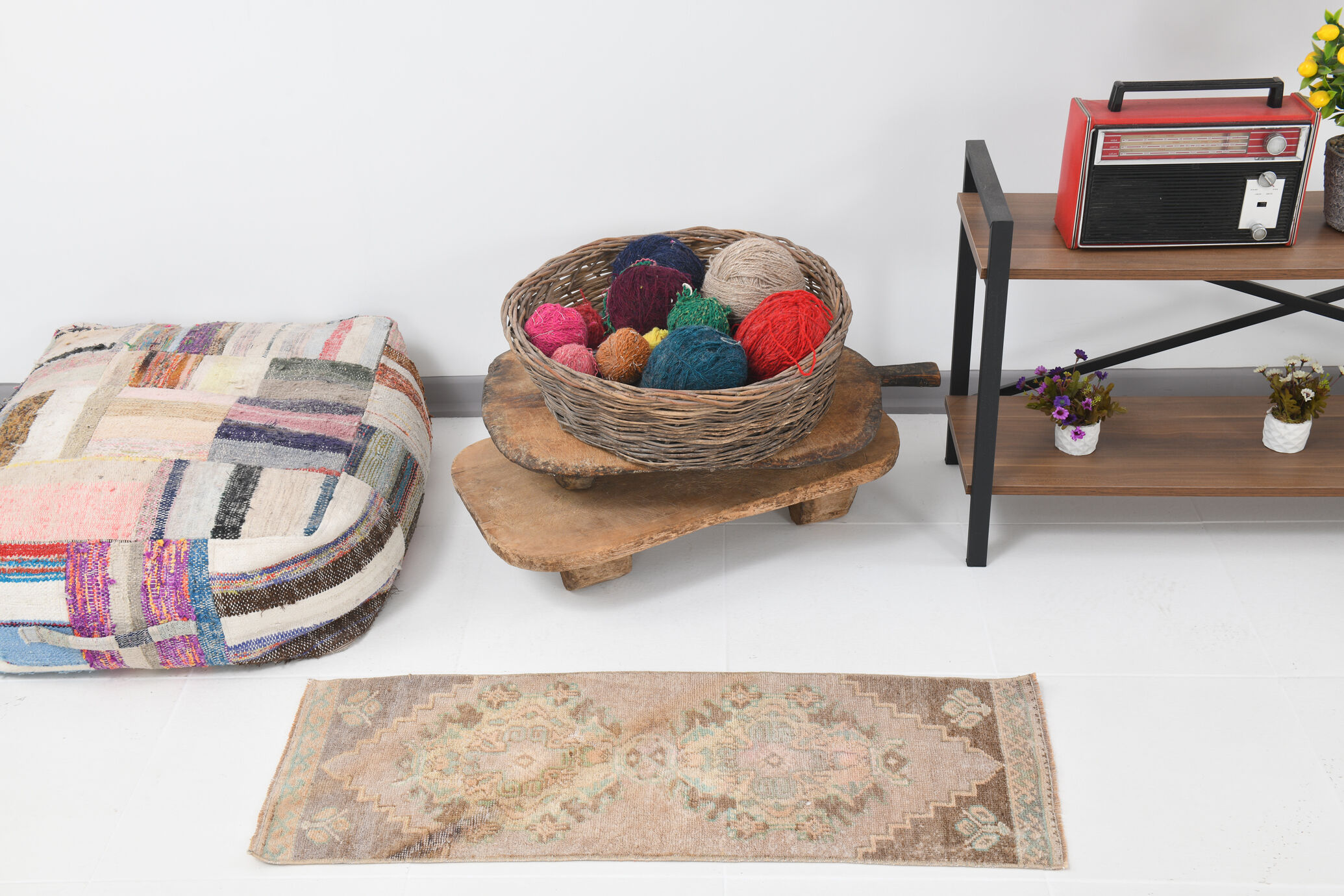 Floral Style Turkish Door Mat Carpets