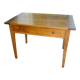 Cherry wood desk nineteenth century with a belt drawer 92 x 67 x 60 cm