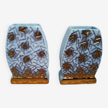 Pair of art deco vases