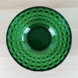 Saladier en verre vert