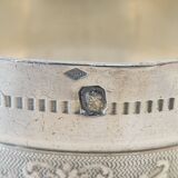 Solid silver towel round minerva orfevre hage henri