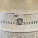 Solid silver towel round minerva orfevre hage henri
