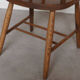 2 american walnut chairs