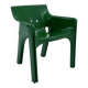 Fauteuil Vert Gaudi de Vico Magistretti pour Artemide, 1970