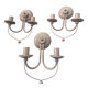Chandeliers and wall lights