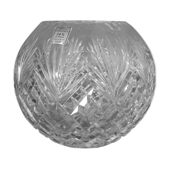 Crystal ball vase