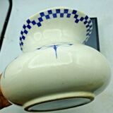 Broc old toilet creil montereau labrador model checkerboard.