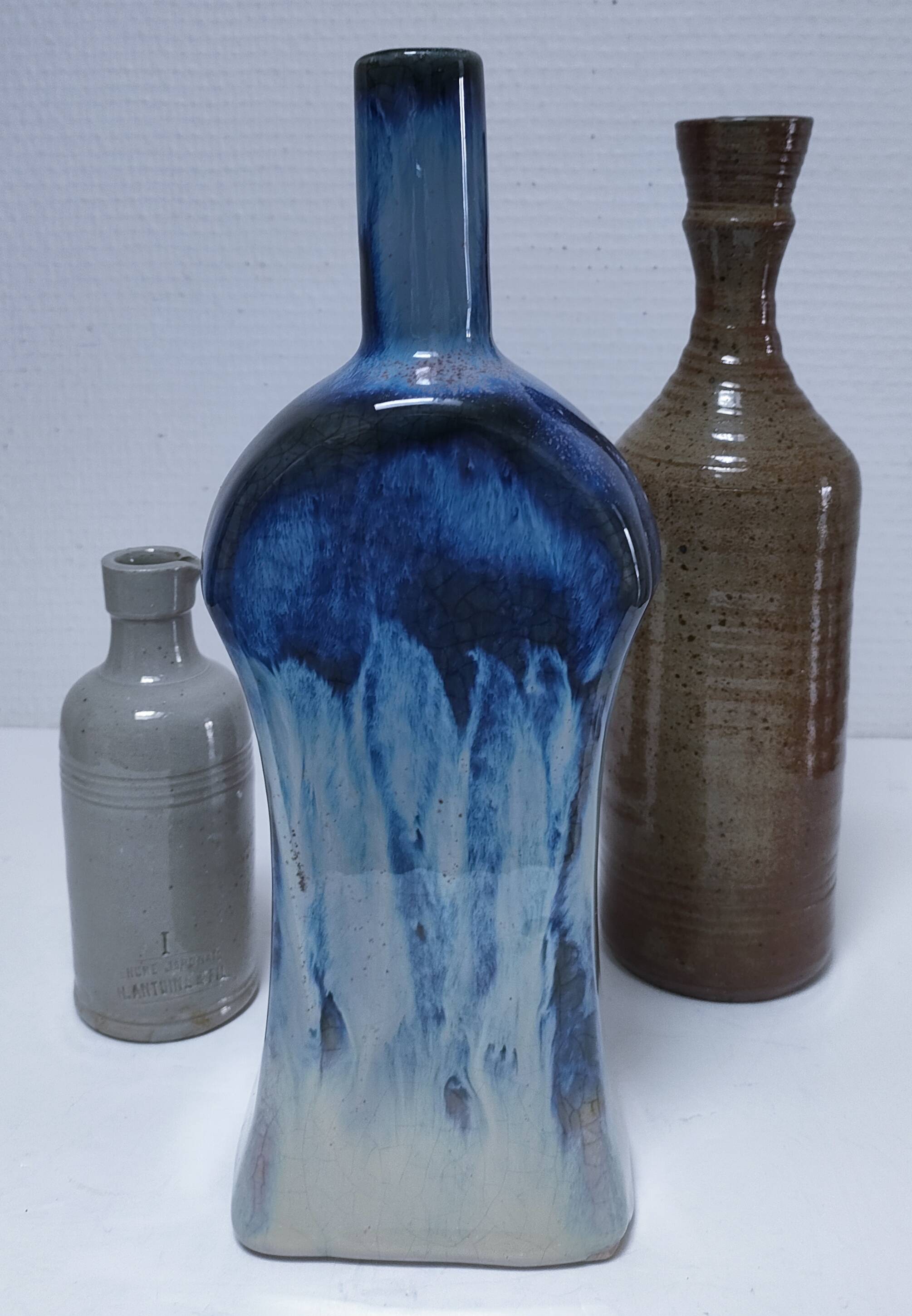 Three vintage soliflore ceramics