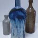 Three vintage soliflore ceramics