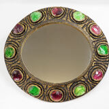 Murano "Creaciones Gobesso" Mirrors In Style of Line Vautrin