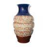 Vase ancien en terre cuite émaillée
