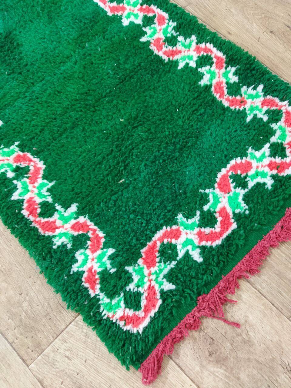 Handcrafted Moroccan Berber Rug 150 X 50 CM