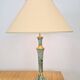 Regency Glazed Ceramic Table Lamp, Italy, 1970s