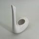 Ceramic swan pot cover