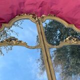 Mirror screen gilded wood Louis XVI style 117x156cm