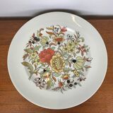 Très grand plat terre de fer Staffordshire, Burleigh, Angleterre