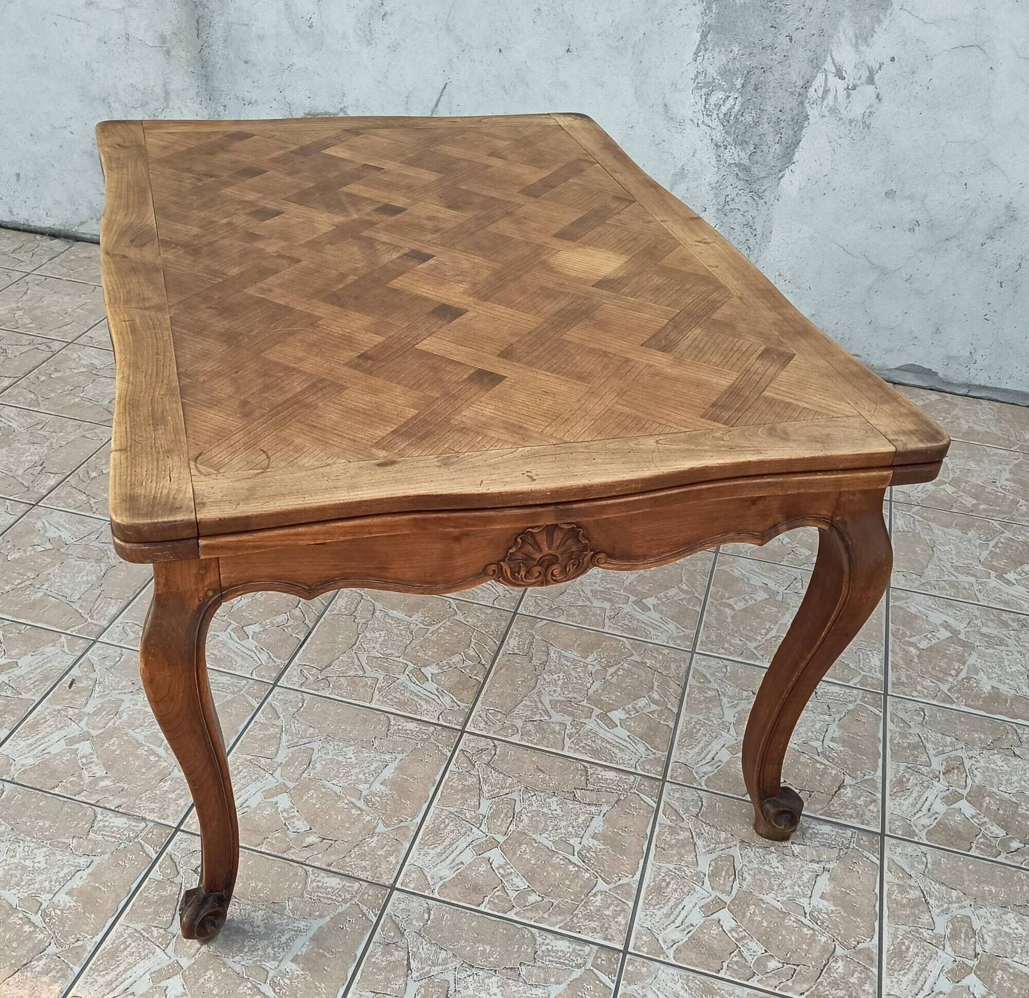 Louis XV style beech table