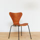 Chaise Arne Jacobsen 3107 en teck pour Fritz Hansen