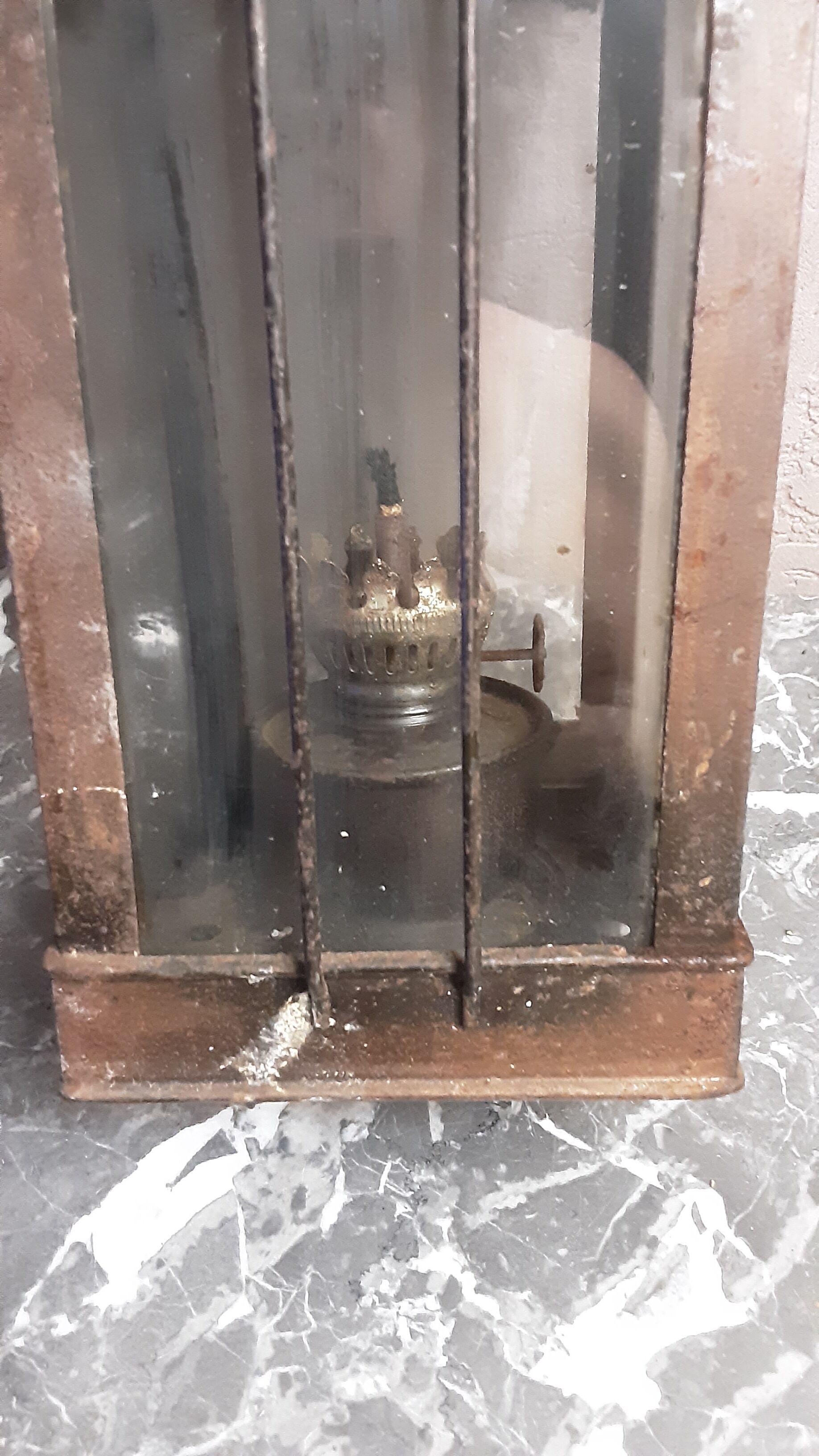 Old oil lantern