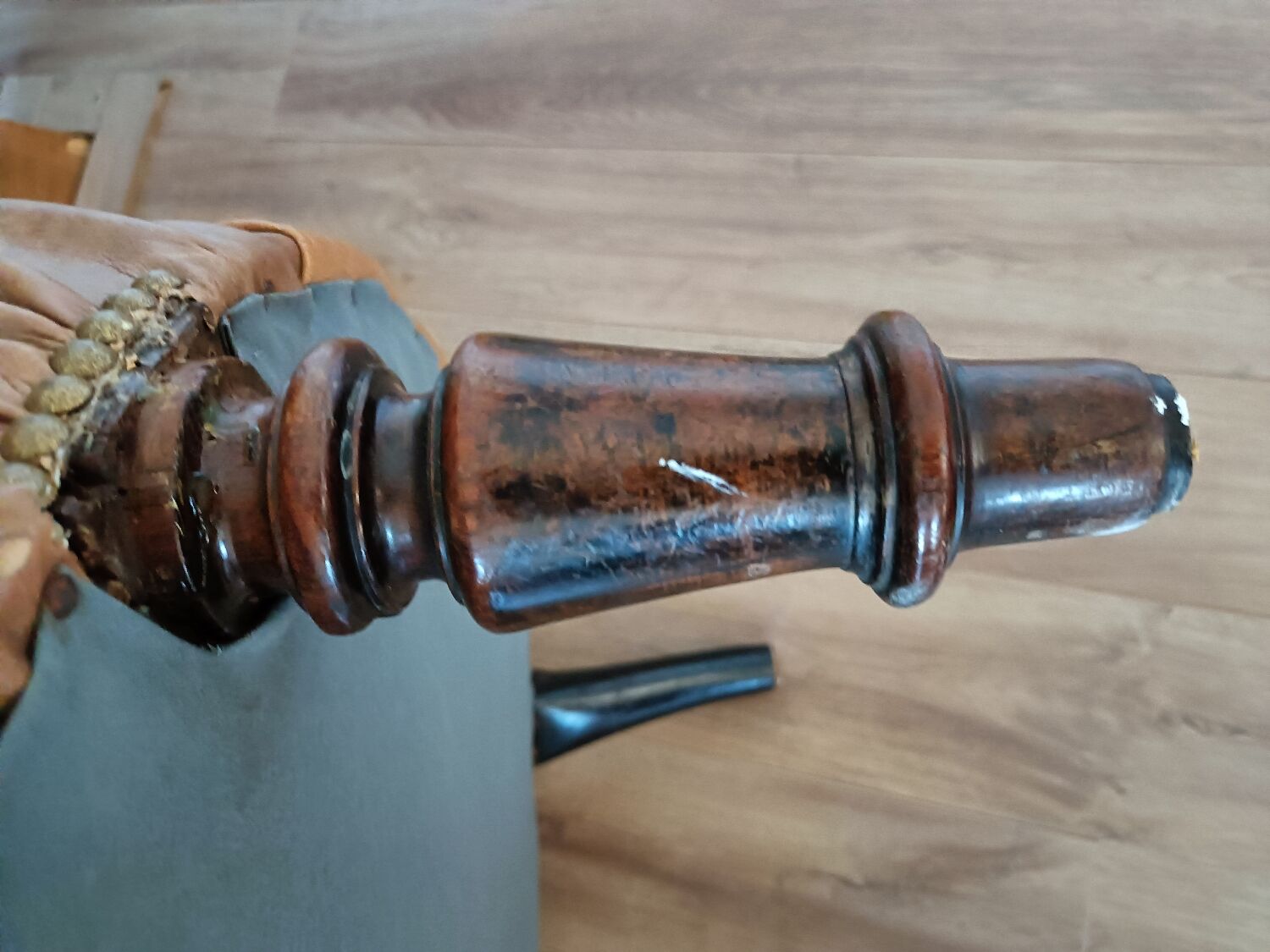 Antique sofa Napoleon III antique bench