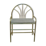 Golden bedside table