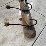 coat rack with 4 hooks