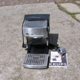 Krupps stainless steel coffee machine