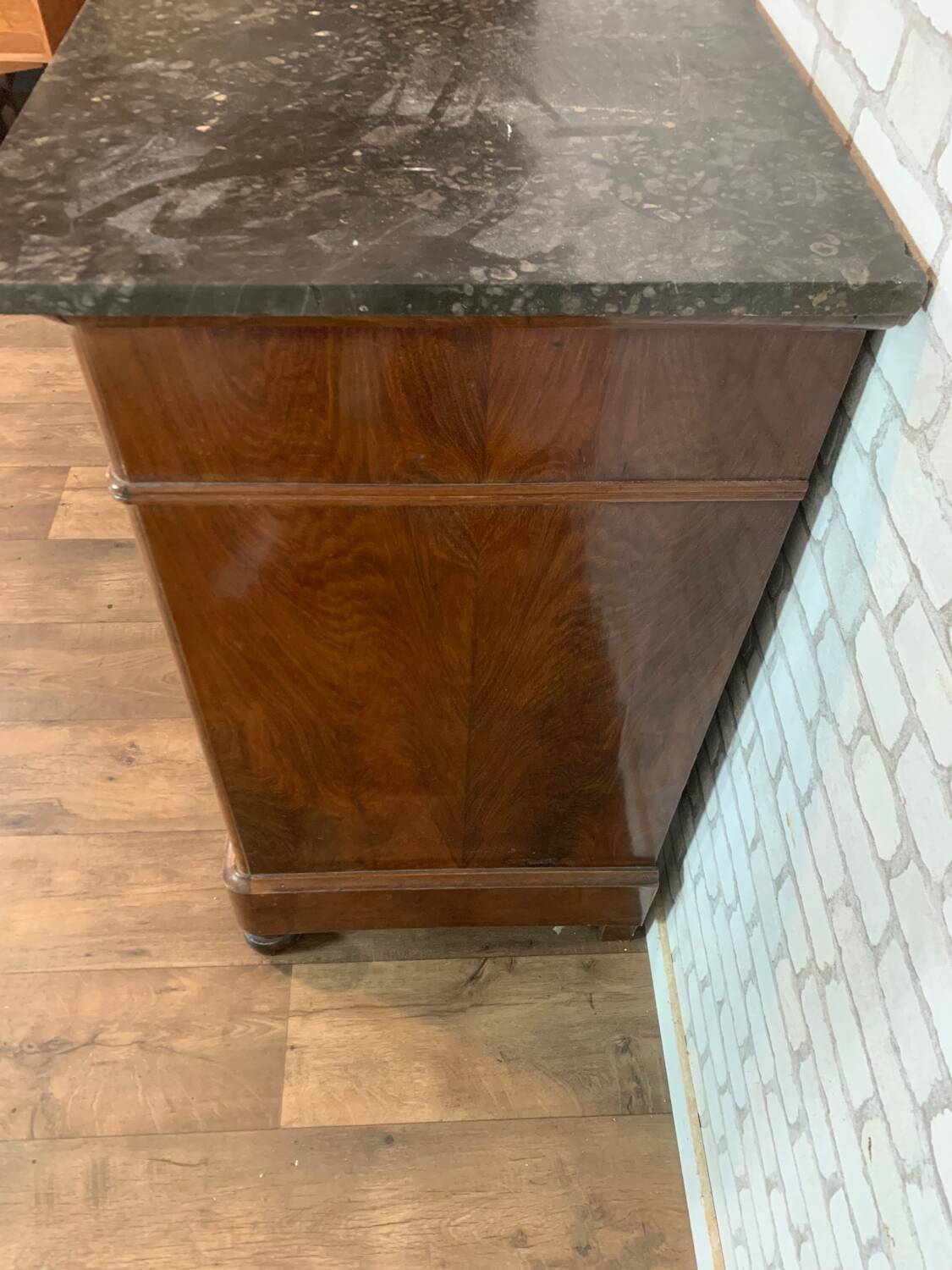 Old empire style chest of drawers