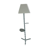 Lampadaire chaîne vintage, travail artisanal