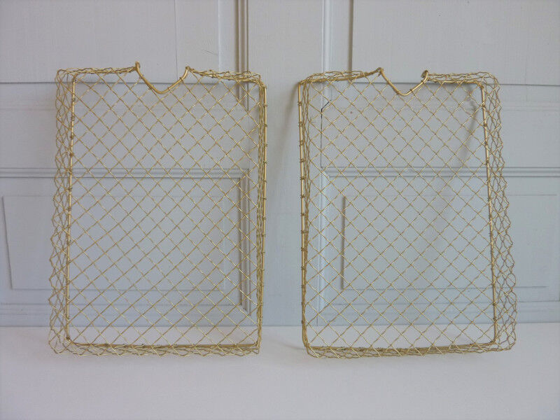 Set of 2 mail bannettes