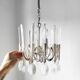 Sciolari pendant lamp signed 60s