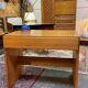 Vintage pine desk by Roland Haeusler for Maison Regain