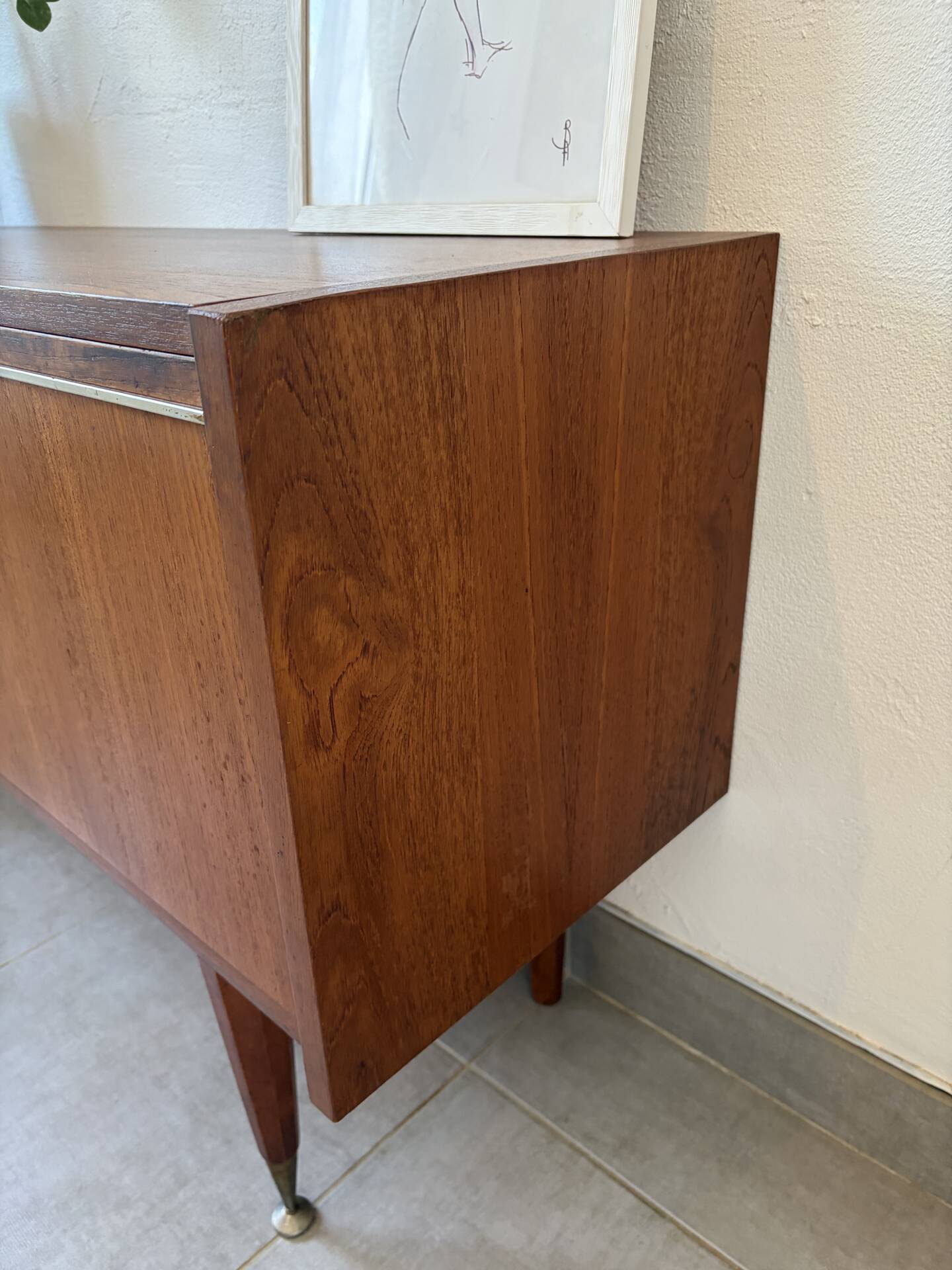 Enfilade scandinave en teck vintage